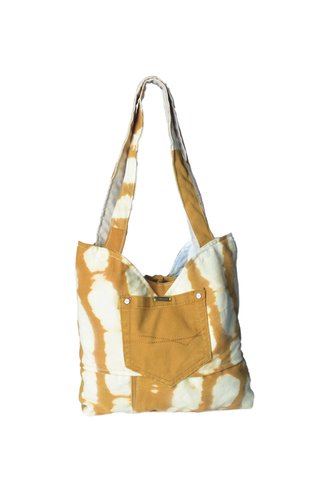 Bolso de tela hecho a mano