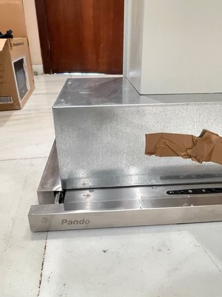 Extractor de cocina acero inoxidable: Pando.