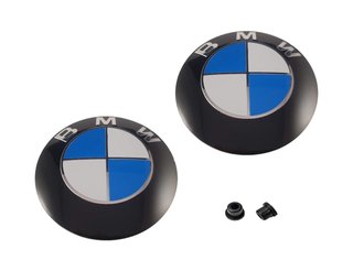 2 Emblemas Capó y Maletero BMW