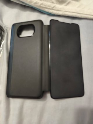 Custodia in pelle autentica e rinforzata per Poco X3 Pro
