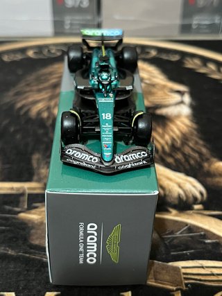 Aston Martin AMR24 F1 Lance Stroll Mini GT 1:64