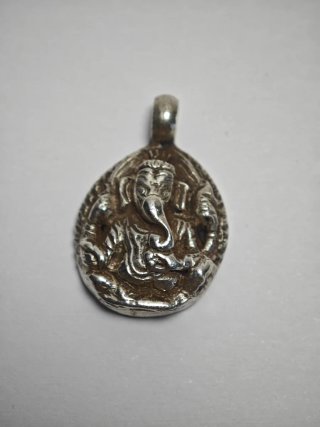 Colgante de Ganesha en plata