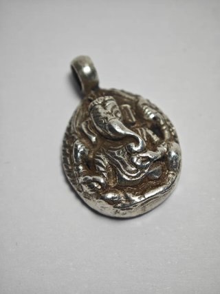 Colgante de Ganesha en plata