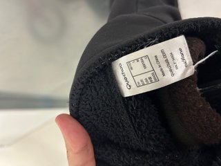 Chaqueta polar impermeable Quechua negra