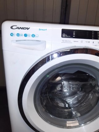 Lavadora Candy 10kg Electrónica Usada