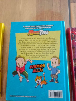 3 libros Mikel Tube