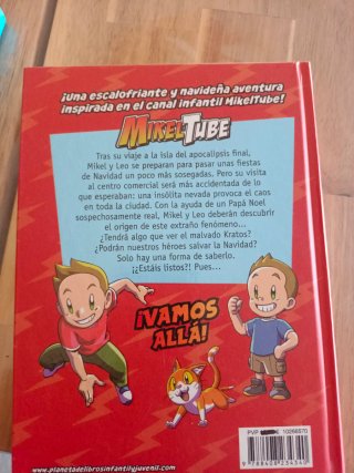 3 libros Mikel Tube