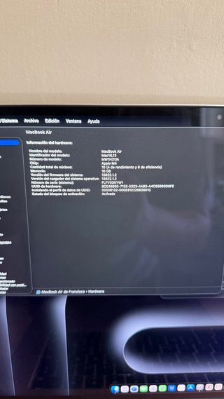 MacBook Air 15” M4 16GB 512GB SSD NUEVO