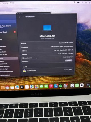 MacBook Air 2019 8GB RAM