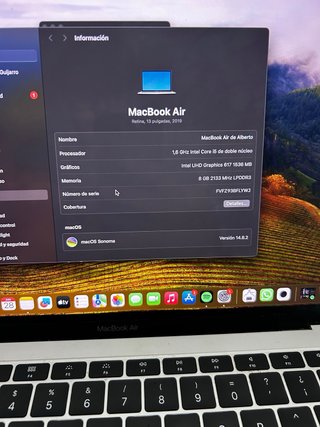 MacBook Air 2019 8GB RAM