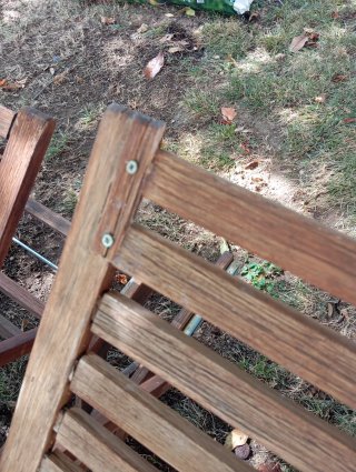 2 Hamacas de teca para exterior