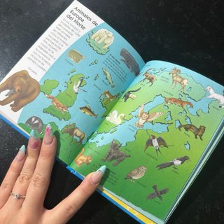 Libro “Mi diccionario y atlas” Saldaña.