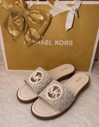 Sandalias Michael Kors MK Beige