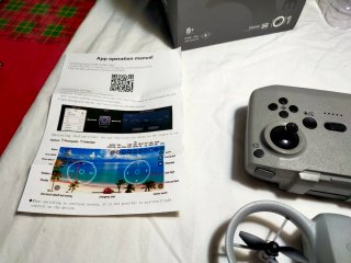 Dron gris + repuesto