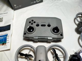 Dron gris + repuesto