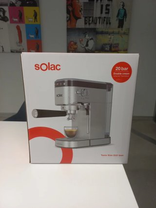 Cafetera Solac Taste Slim D20 Inox