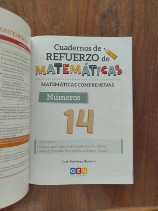 Matemáticas comprensivas 14. Números y cálculo