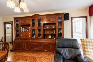 Mueble de salón modular madera clásico