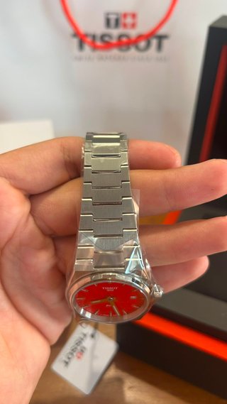 Reloj Tissot PRX 35mm Quartz Rojo