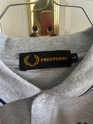 Polo Fred Perry Gris