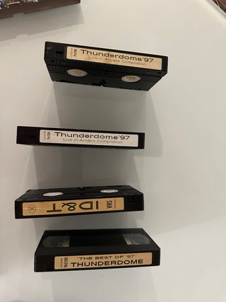 Colección VHS Thunderdome @thunderdome