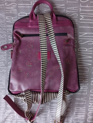 Mochila Gorjuss Rosa y Morada