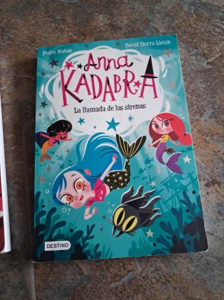 Lote 6 libros(7 8 9 10 12 14) Anna Kadabra,