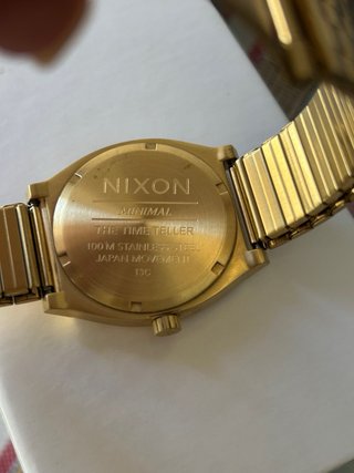 Reloj Nixon Time Teller Dorado