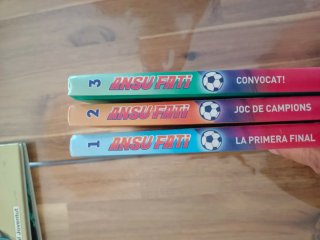 Llibres Ansu Fati numeros 1,2 i 3