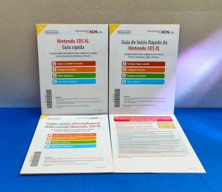 SOLO CAJA MANUAL CONSOLA NEW NINTENDO 3DS XL