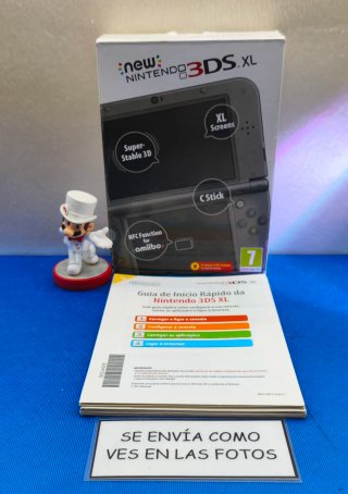 SOLO CAJA MANUAL CONSOLA NEW NINTENDO 3DS XL