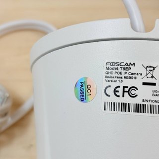 Cámara Vigilancia Foscam T5EP 5MP PoE IP66