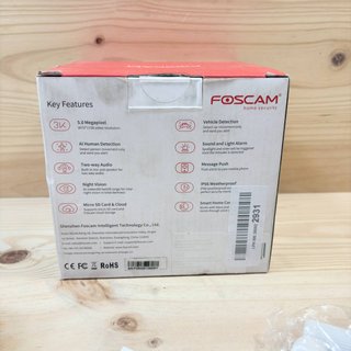 Cámara Vigilancia Foscam T5EP 5MP PoE IP66