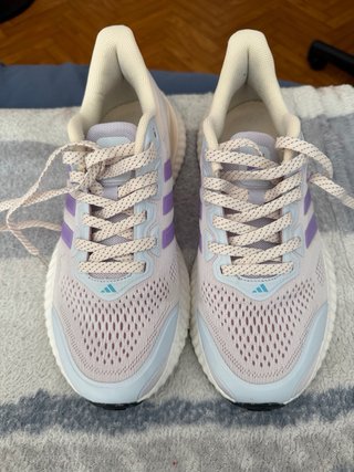 Zapatillas Adidas Mujer Morado y Beige