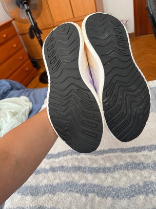 Zapatillas Adidas Mujer Morado y Beige