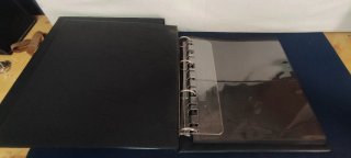 Album per banconote o cartoline e 15 fogli