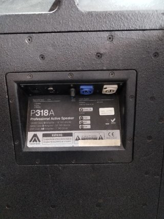 Altavoces Master Audio P318A (4 unidades)