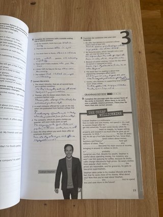 Libro ingles workbook Mindsert 1* bachillerato
