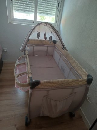 Cuna de bebé plegable Kidz