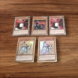 Confezione 5 Carte Yu-Gi-Oh! GOAT
