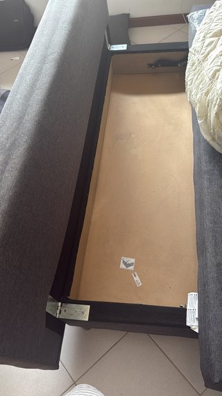 Sofá-cama IKEA NYHAMN Cinza