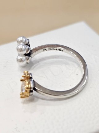 Anillo Pandora Abeja Flor Talla 54+caja