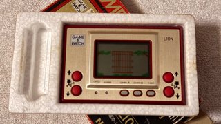 Nintendo Game and Watch Gold Series LION año 1981