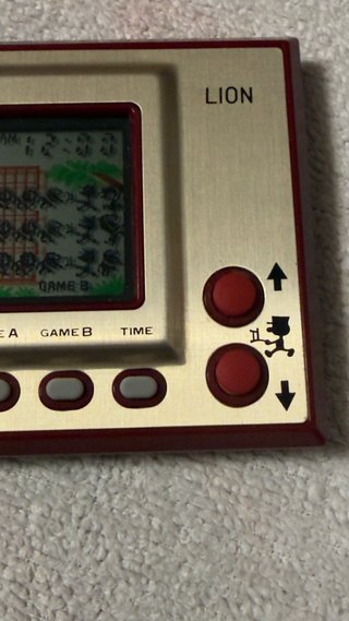 Nintendo Game and Watch Gold Series LION año 1981