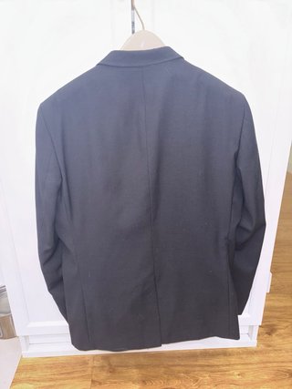 Traje negro hombre