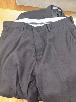 Traje negro hombre