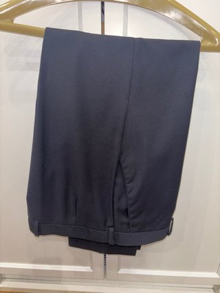 Traje negro hombre