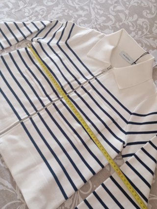 Cárdigan Pedro del Hierro Rayas Azul Marino