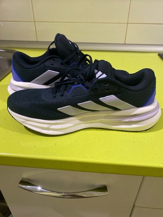 Zapatilla deportiva mujer Adidas negra/morada