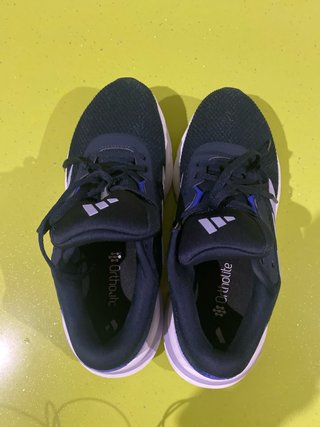 Zapatilla deportiva mujer Adidas negra/morada